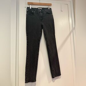 Madewell Women's Black Skinny Jeans